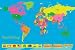 WORLD MAP KIDS GEOGRAPHY REFERENCE 24X36 POSTER PS33357