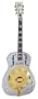 Dean Resonator Chrome/Gold Thin Body Electric Resonator