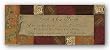 Words To Live By - Olive Scroll: Fruit of the Spirit by Smith-Haynes 20"x8" Art Print Poster
