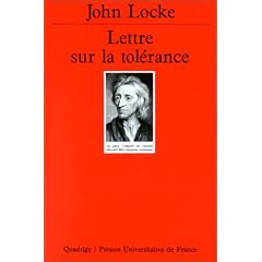 Lettre sur la tol�rance