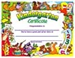 CERTIFICATE KINDERGARTEN 30/PK