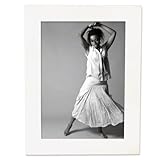 IMAGE OF Lawrence Frames White Wood 5 by 7 Picture Frame