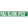 New " Public Relations Officer Street Sign Signs " Street Sign Occupations