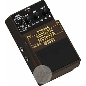 Behringer Acoustic Modeler Am100 (Guitar) Acoustic Modeler Effects Pedal by 