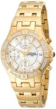 Pulsar Women's PF8264 Diamond Mother Of Pearl Gold-Tone Watch