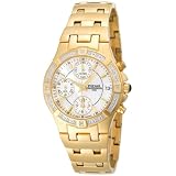 Pulsar Ladies Diamond Mother Of Pearl Gold-Tone Watch #PF8264 by Pulsar