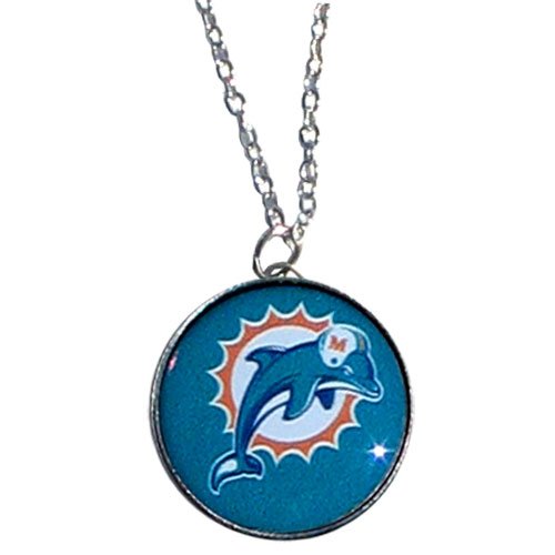 NFL Miami Dolphins Charm Necklace