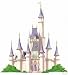 Disney Princess Castle Peel & Stick Wallpaper Mural