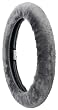 Genuine Sheepskin Steering Wheel Cover, Gray