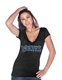 Ricky Rubio Minnesota Timberwolves Women's Premium Tri-Blend Name & Number Tee - Black