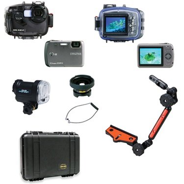 Sea and Sea DX-GE5YS-02 Underwater Digital Camera Islander Kit