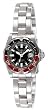 INVICTA SAPPHIRE LADY DIVER BLACK DIAL BLACK/RED BEZEL 17061