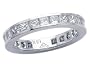 3.10 cttw Karina B(tm) Princess Diamonds Eternity Band - Platinum, 18kt White or Yellow Gold
