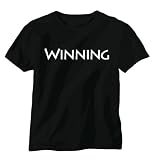 "Winning" Cotton T Shirt - (Various Colors) (Various Sizes)