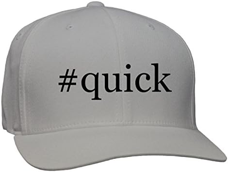 #quick - Adult Baseball Cap Hat, Silver, Large/X-Large