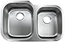 GOLDEN VANTAGE New 31"x20" Under Mount Double Bowl Kitchen Sink T-304 Stainless Steel 9" Depth 16 Gauge GVVU3120A29