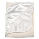 Bumkins Organic Cotton Satin Touch Receiving Blanket - Natural