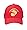 Red USMC Globe & Anchor Cap