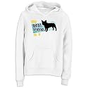 Sweatshirt Woman White " My Best Friend Is A French Bulldog " Dog