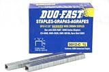 Duo-Fast 5012C 3/8 Length x 1/2 Crown 20 Gauge Staples 5000 per Pack (4739)