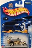 Mattel Hot Wheels 2003 1:64 Scale Gold Hot Seat Die Cast Car #118