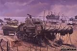 D-Day, Sword Beach, Normandy 1944 by David Pentland. (GS)