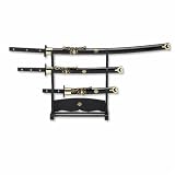 Full Tang Samurai 3 pc Sword Set