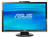 Asus VK266H 66 cm (26 Zoll) (25,5 Zoll) WUXGA Widescreen TFT Monitor DVI-D, VGA (Kontrastverh�ltnis 20.000:1, Reaktionszeit 2ms ) schwarz