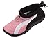 starbay Kid's Pink Athletic Water Shoes Aqua Socks with White Streak Size 2
