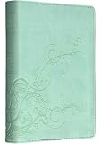 ESV Personal Size Reference Bible (TruTone, Cool Mint, Ivy Design)