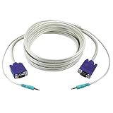 QVS CC388A-10 Audio Video Combo Cable for Computer Applications