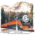 4449 30th Anniversary Railroad Train Sweatshirt Pullover