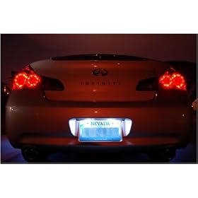 2005-2008 Ford Mustang 10 LED License Plate Replacement Light Bulb pkg