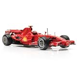 1/43 Hot Wheels Ferrari F2008 Formula F1 Kimi Raikkonen with New Chrome Red Color