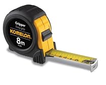 Komelon PG85 8m by 25mm Metric Gripper Tape, Black
