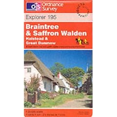 Braintree and Saffron Walden (Explorer Maps)