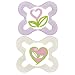 MAM 0-2 Months Pink Start Soothers (2-Pack)