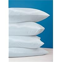 Zip and Block Extra Soft Block Anti Allergen Pillow Encasing, White, Queen