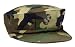 Woodland Camo Poly/Cotton Marine Corps Cap With Emblem, Available in various sizes