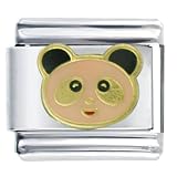 Panda Bear Animal Italian Charms Bracelet Link