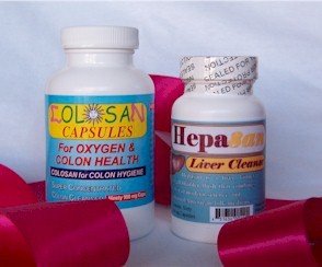 Total Oxygen Cleanse- COLOSAN Capsules For oxygen and colon health, 120 count & HEPASAN liver cleanse, 60 count Total Oxygen Cleanse- COLOSAN Capsules For oxygen and colon health, 120 count & HEPASAN liver cleanse, 60 count