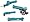 Makita 632007-4 9000 9.6-volt 1.3 Amp Hour NiCad Stick Style Battery