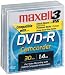 3&iquest; DVD-R & DVD-RAM Round Cartridges for Panasonic & Late Model Hitachi DVD Camcorders