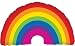 Aborable Rainbow Shape 32" Mylar Balloon