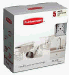Rubbermaid 5-pc. Sinkware Set - White