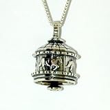 Carousel Bell Pendant With Chain