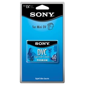 Click here to buy Sony 60 Minute DVC Premium Chipless (Single) by Sony.