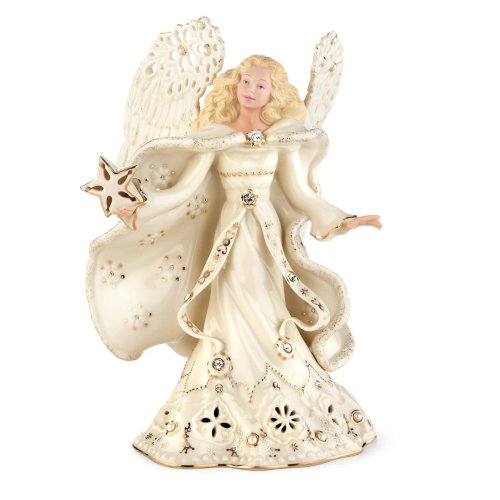 Lenox Florentine and Pearl Lighted Angel