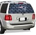 New England Patriots Rear Window Film