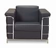 Leonardo Leather Arm Chair By Euro Style Furniture With Free Shipping